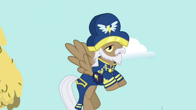 File:Unnamed Pegasus as Admiral Fairweather S4E21.png