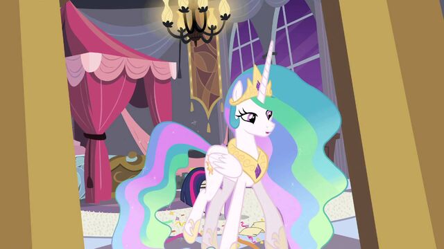 File:Princess Celestia leaves the room S04E01.jpg
