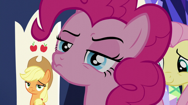 File:Pinkie Pie with a hmm face S6E1.png