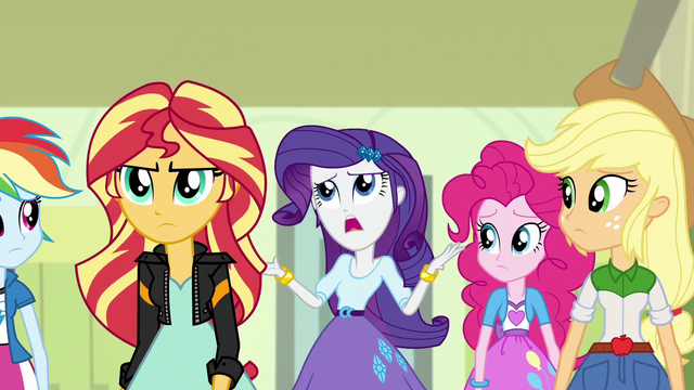 File:Rarity "our world's Twilight goes to Crystal Prep!" EG3.png