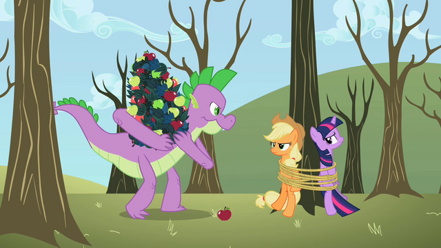 File:Spike stealing apples S2E10.png
