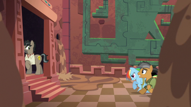 File:Rainbow and Quibble catch up with Caballeron S6E13.png