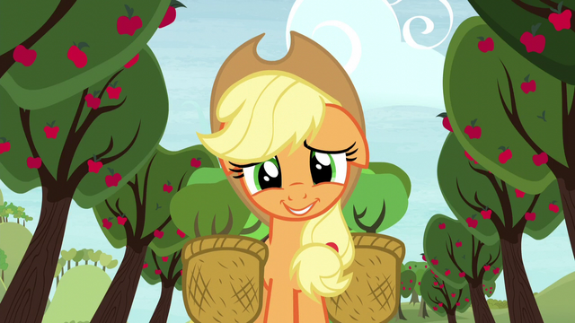 File:Applejack awkward grin S5E3.png