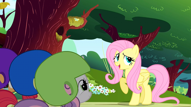 File:Fluttershy begins her story S1E23.png