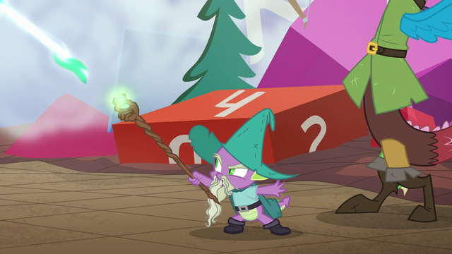 File:Garbuckle fires a spell at Wuzz's arrow S6E17.png