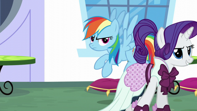 File:Rarity walks away; Rainbow annoyed S5E15.png