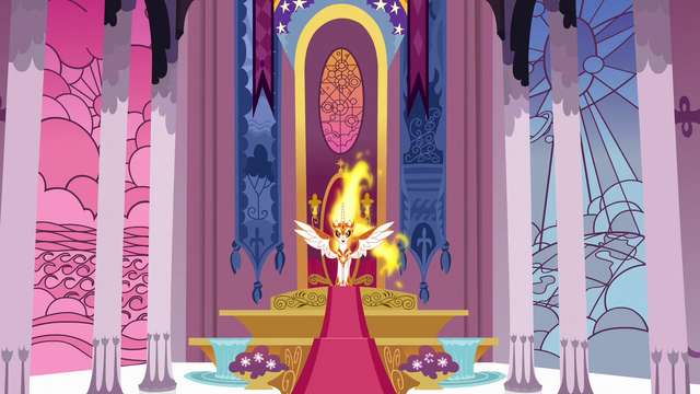 File:Daybreaker in the Canterlot Castle throne S7E10.png