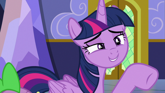 File:Twilight Sparkle "this adorable little one" S7E3.png