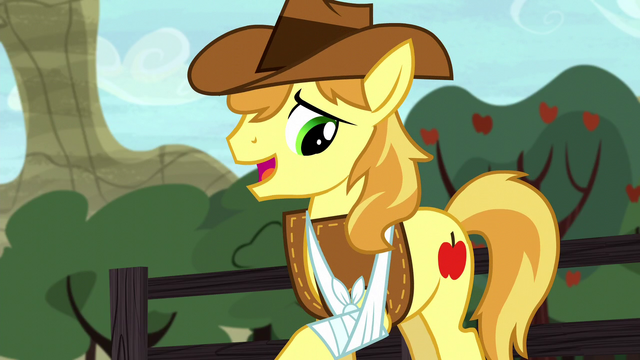 File:Braeburn looking at his injured hoof S5E6.png
