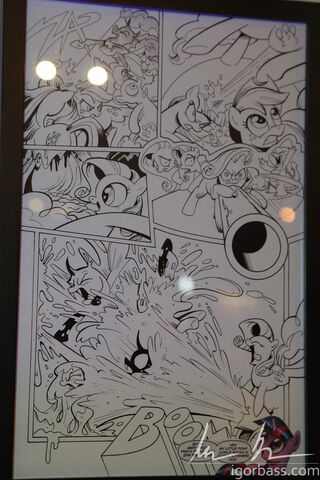 File:My Little Pony comic issue 1 page 16 at My Little Pony Project 2012 New York.jpg