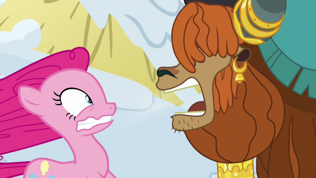 File:Prince Rutherford bellowing loudly at Pinkie Pie S7E11.png