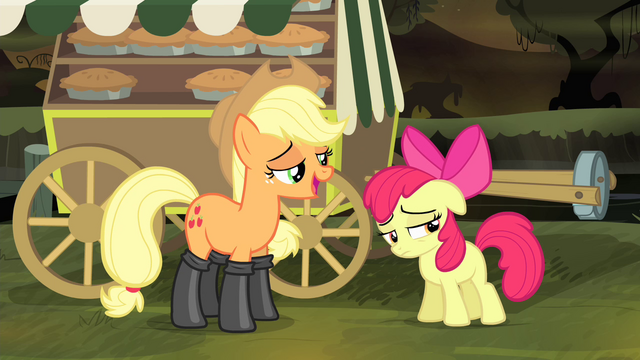 File:Applejack "I would totally trust you" S4E17.png