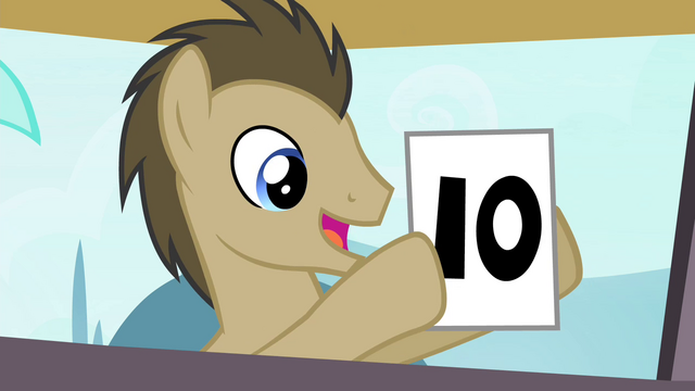 File:Dr. Hooves giving a 10 S4E20.png
