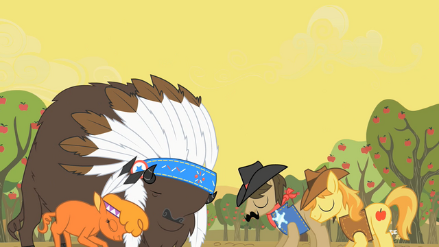 File:Peace between Appleloosans and buffalo S01E21.png