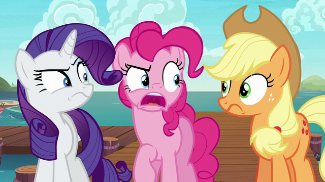 File:Pinkie Pie aghast at Applejack S6E22.png