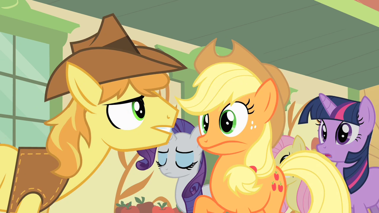 Image Applejack startled by Braeburn S01E21.png My Little Pony