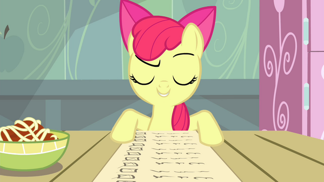 File:Apple Bloom "That's everything on Applejack's list!" S4E17.png