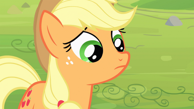 File:Applejack frowning S4E7.png