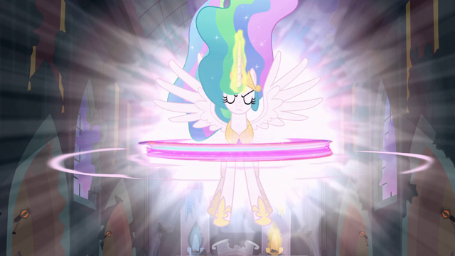 File:Princess Celestia Activating the Elements S04E02.png