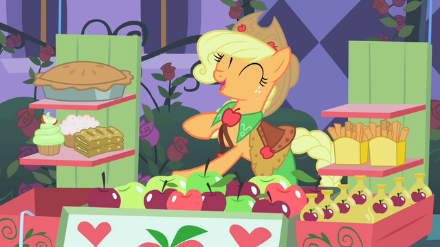 File:Applejack happy to make first sale S1E26.png