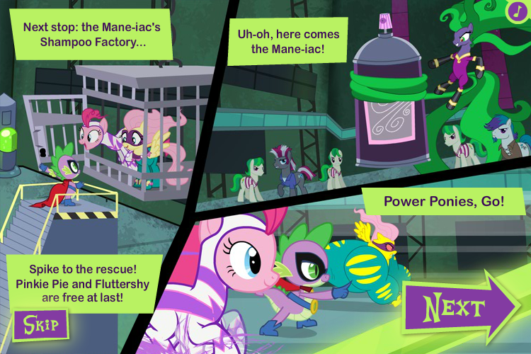 Go Power Ponies Games