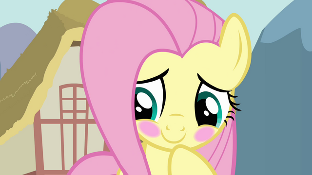 File:Fluttershy bashful blush S03E10.png
