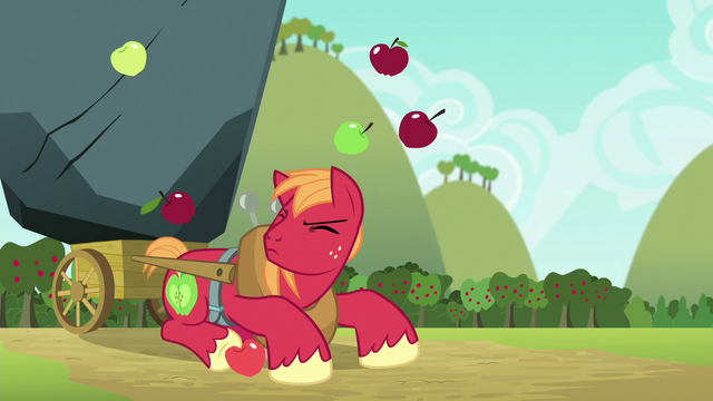 File:Apples falling on Big McIntosh's head S6E15.png