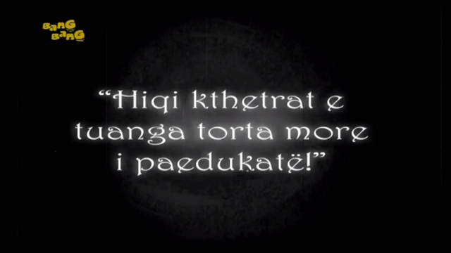 File:Get your claws off that cake you cur! S2E24 - Albanian.png