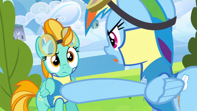 File:Rainbow Dash yelling at Lightning Dust S3E07.png