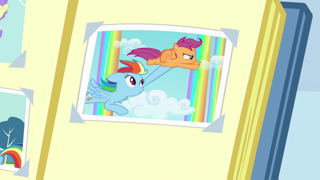 File:Photo of Rainbow and Scootaloo in scrapbook S7E7.png