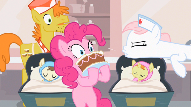 File:Nurse Redheart silencing Pinkie Pie S2E13.png