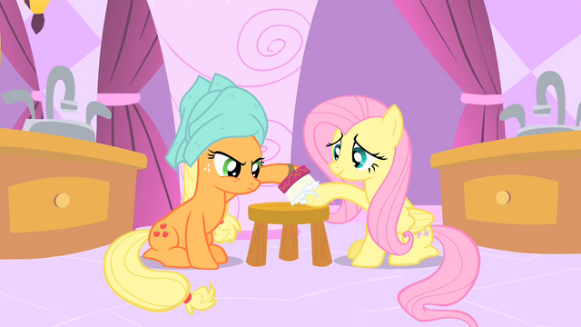File:Applejack and Fluttershy S01E26.png