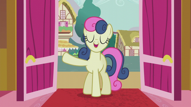 File:Sweetie Drops "they've defeated the bugbear!" S5E9.png