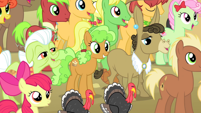 File:The crowd cheering S4E14.png