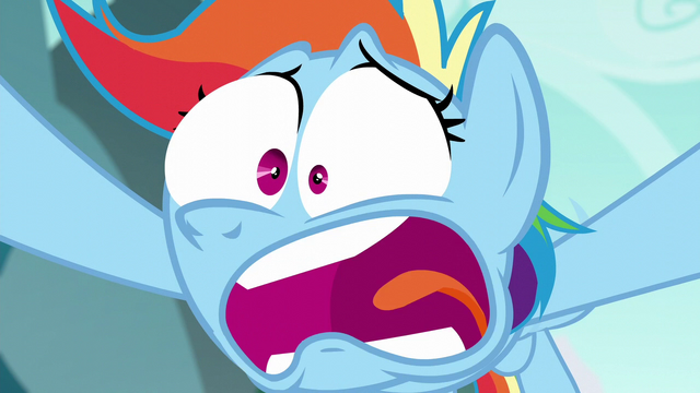 File:Rainbow Dash "never heard of the Wonderbolts?!" S6E6.png