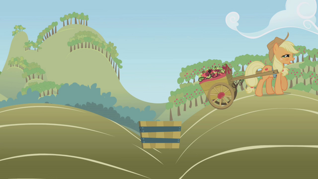 File:Applejack backing into a barrel S1E04.png