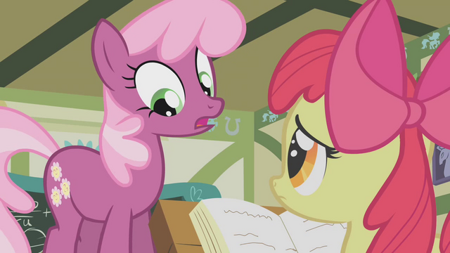 File:Cheerilee It's blank S1E12.png