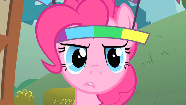 File:Pinkie Pie suspects something S1E15.png