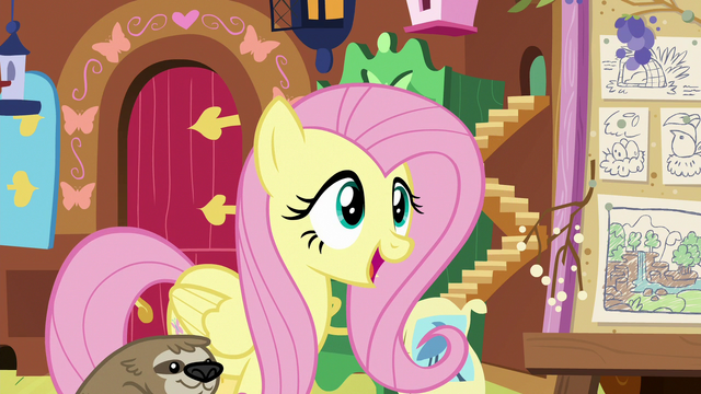 File:Fluttershy "to get things back on track" S7E5.png