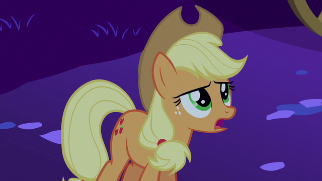 File:Applejack "what in tarnation are you goin' on about?" S6E15.png