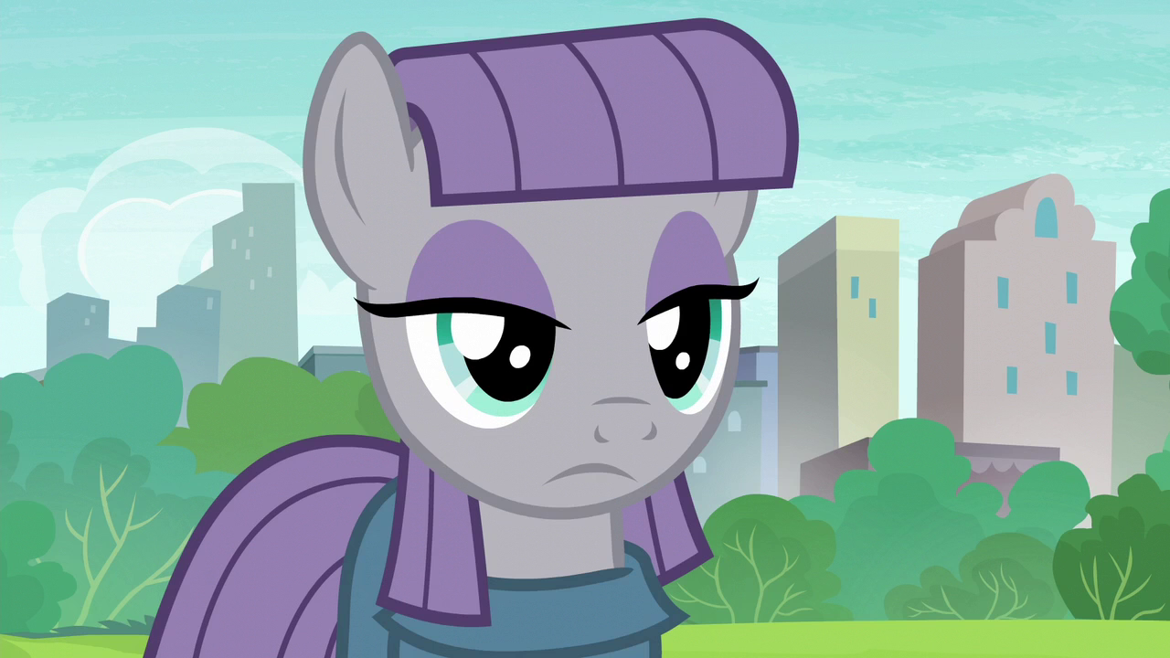 Maud Pie Image Maud Pie flat stare of accusation S6E3png My