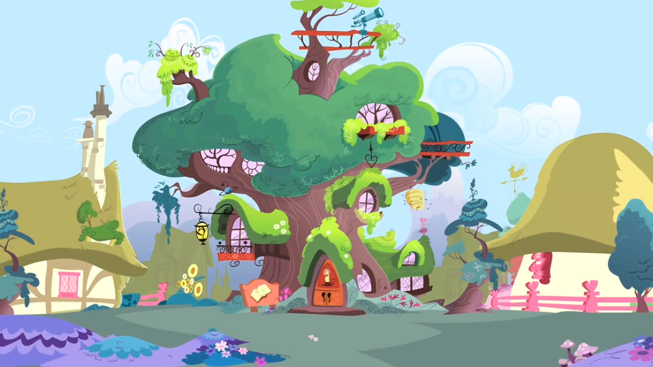 Image View of Twilight's Library S04E07.png My Little Pony