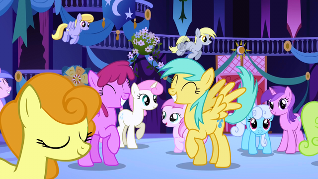 File:Ponies anticipating Celestia's appearance half 1 S1E01.png