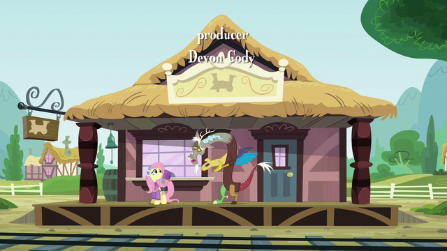 File:Discord sees Fluttershy off at the station S6E17.png