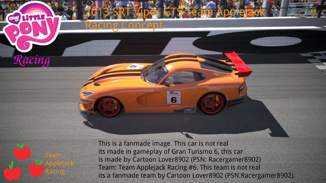 File:FANMADE MLP racing team aj's car.jpg