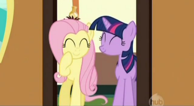 File:Fluttershy giggling S02E14.png