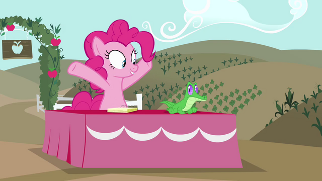 File:Pinkie Pie "it's exciting!" S4E03.png