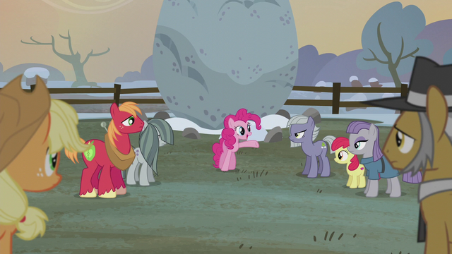 File:Pinkie Pie "it's tradition to raise a flag" S5E20.png