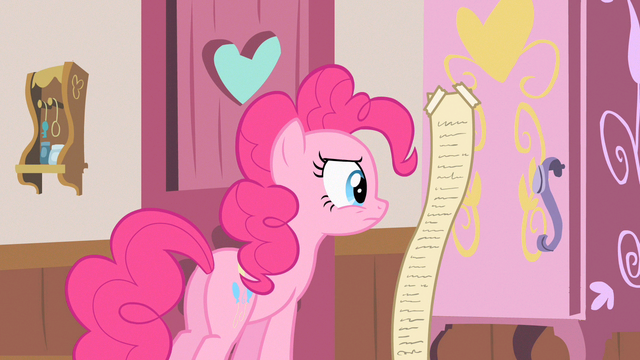 File:Pinkie Pie looking at list S2E13.png