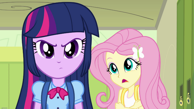 File:Twilight and Fluttershy "you've heard of her?" EG.png